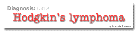 Diagnosis: Hodgkin's lymphoma